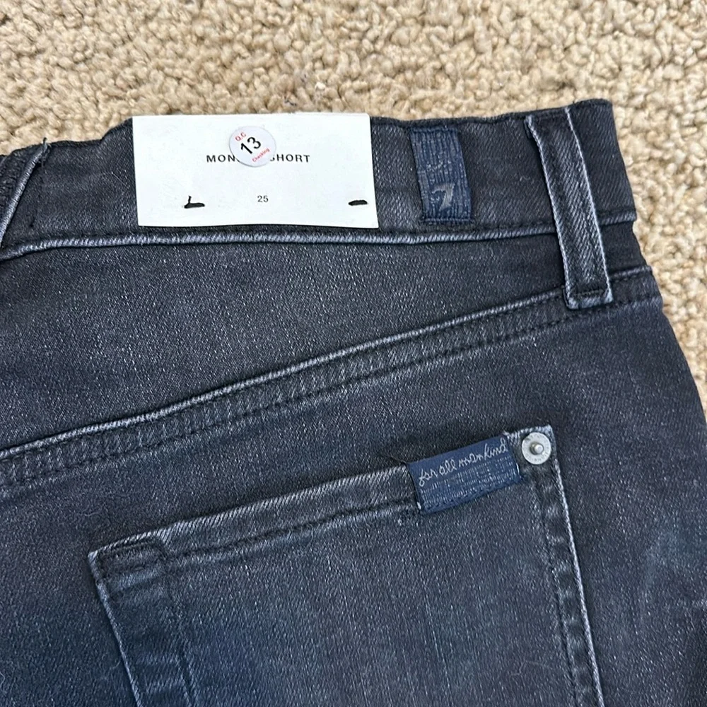 7 for All Mankind Monroe High Waist Cutoff Short - Size 25
